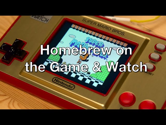Bringing homebrew to the Game & Watch