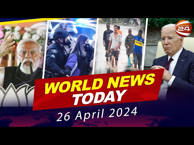 শেষ হলো লোকসভা নির্বাচনের দ্বিতীয় দফার ভোট | World News Today | 26 April 2024 | Channel 24