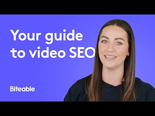 Your guide to video SEO