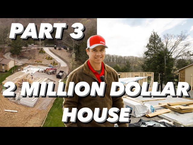 2 MILLION DOLLAR HOUSE - PART - 3      #construction #framing #carpenter #building #newconstruction