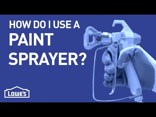 How Do I Use a Paint Sprayer? | DIY Basics