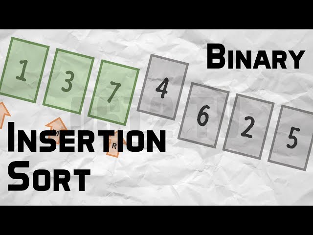 Binary Insertion Sort