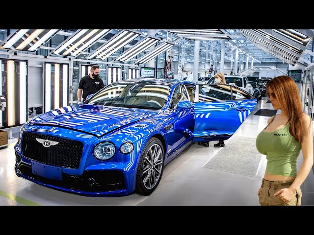 BENTLEY Factory 🚘2024: Production & Manufacturing – Building Luxury Hand-Built [Assembly process]