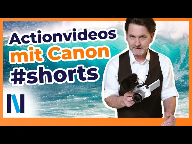 Canon: SO schießt du Actionvideos! #shorts