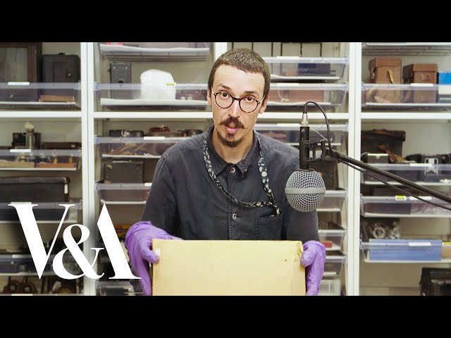 ASMR at the museum | Unboxing an Edwardian photographic enlarger | V&A