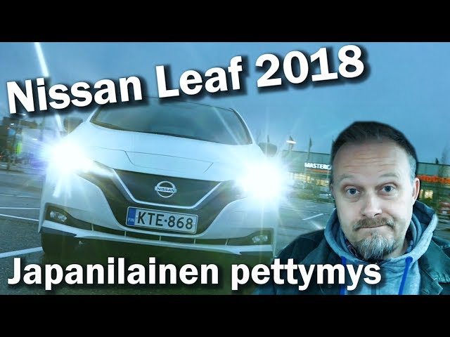 Hunting EV- Nissan Leaf 2018, japanese disappointment