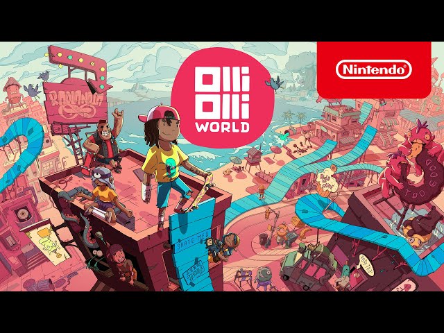 OlliOlli World - Official Gameplay Trailer - Nintendo Switch