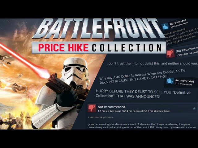 Why the Star Wars Battlefront Collection is a Scam