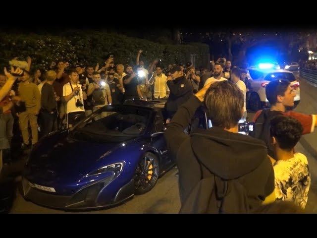 POG causing CHAOS IN MONACO - POLICE SEIZING Mclaren 675LT!!!