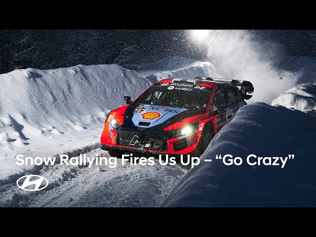 Hyundai N | Snow Rallying Excites Us Even More – “Go Crazy”