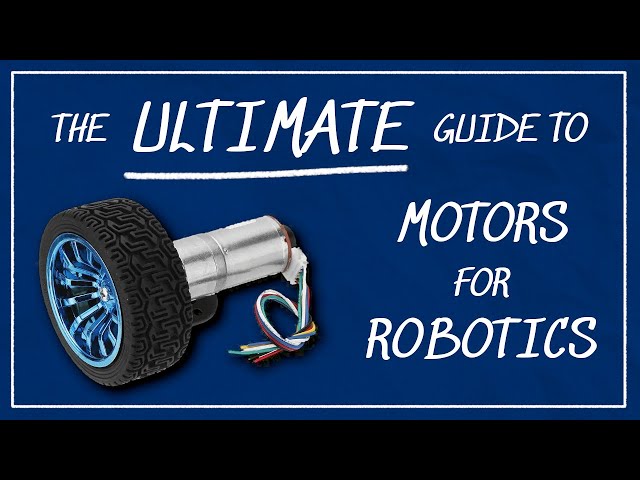 The Ultimate Guide to using Motors in Robotics (including ROS, Raspberry Pi)