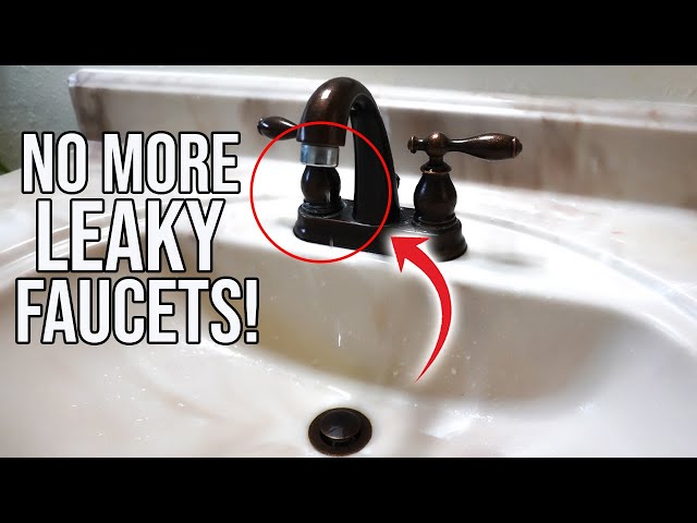 How To Fix A Leaky Faucet - DON'T Replace It! Cheap And Easy DIY Tutorial For Beginners!