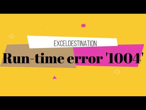 Excel VBA Run-time Errors - Identify and Fix syntax error
