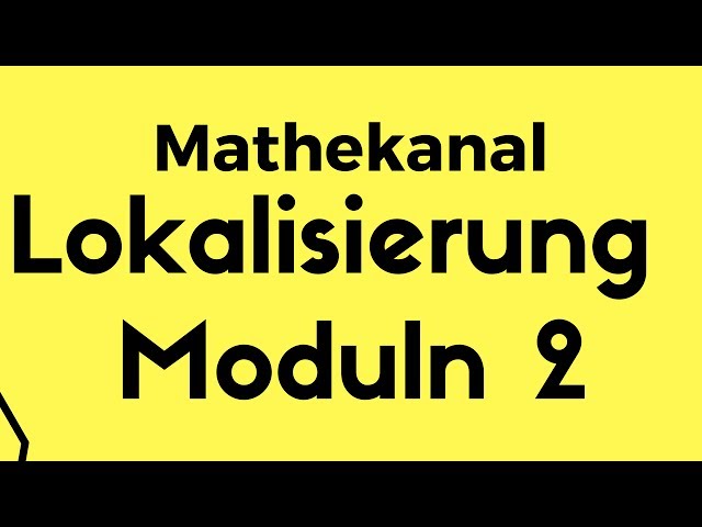 Kommutative Algebra Lokalisierung von Moduln 2: exakte Sequenzen