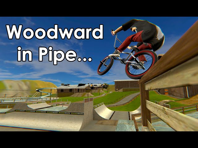 Teku BMX Streets Pipe - 68 - Dave Mirra 2's Woodward Map Like You've Never Seen It Before...