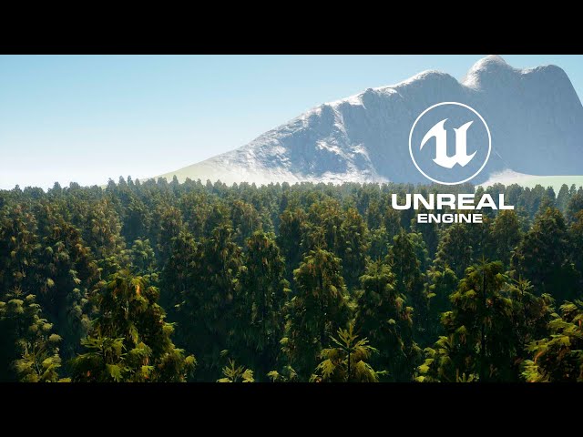[Урок 4.4] Создаем растительность Лес и трава в открытом мире - Modes Foliage | @UnrealEngine