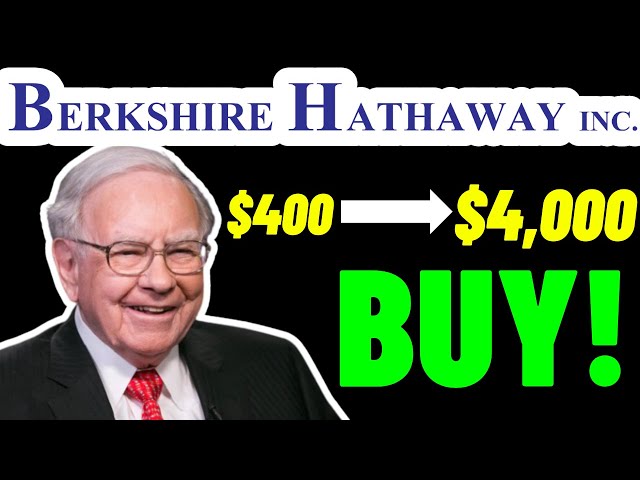 Time To BUY Warren Buffett's Berkshire Hathaway For HUGE Future Gains? | BRK.B Stock Analysis! |