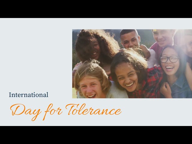 International Day for Tolerance Video Template (Editable)