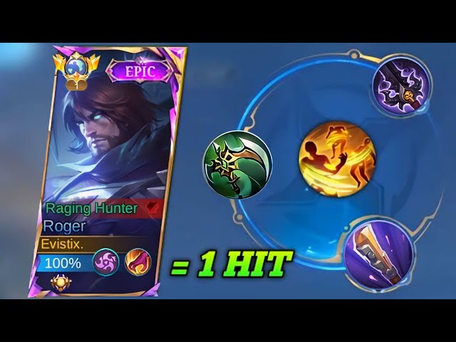 ROGER ABNORMAL TRINITY BUILD IS 100% BROKEN THIS 2024 | ROGER PERFECT BUILD | MLBB