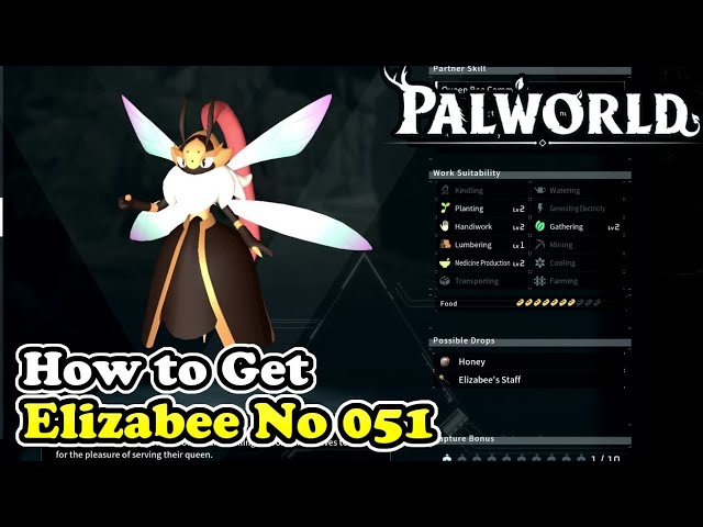 Palworld How to Get Elizabee (Palworld No 051)