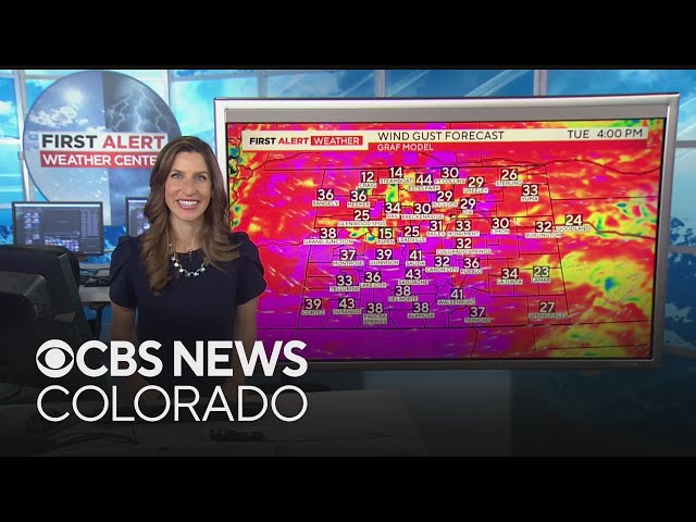 Denver weather: Windy weather continues Tuesday, with conditions improving Wednesday