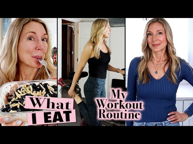 What I Eat In A Day + Exercise Routine | Spend the Day With Me | Healthy Menopause Vlog!