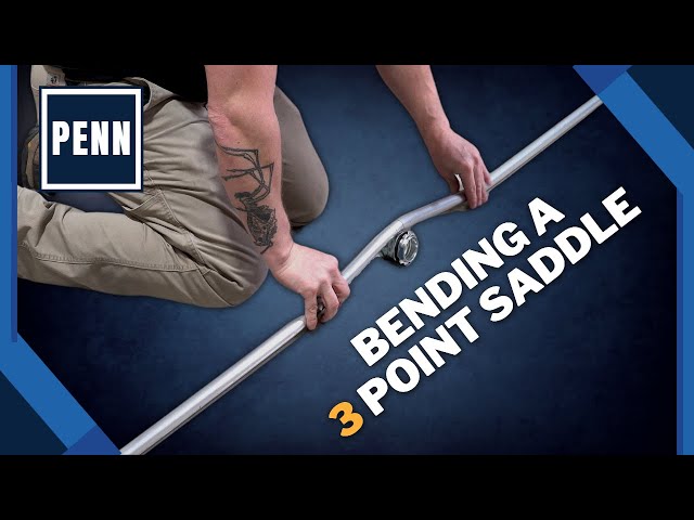 How to Bend a 3 Point Saddle in Conduit