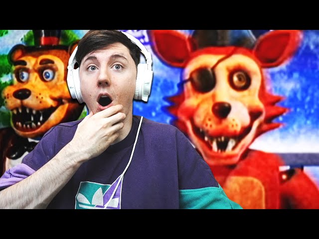 THIS FNAF VHS TAPE IS ONE OF THE SCARIEST I'VE SEEN... - PIRATE COVE PRE-SHOW REACTION