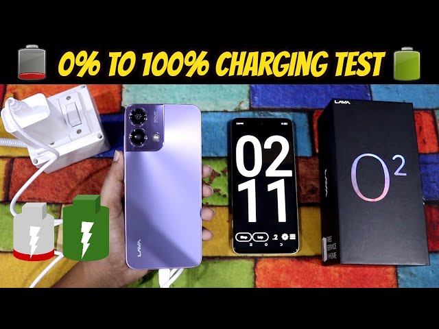 Lava O2 Charging Test | 0% to 100% Charging Test with 18Watt Box Charger | HINDI |