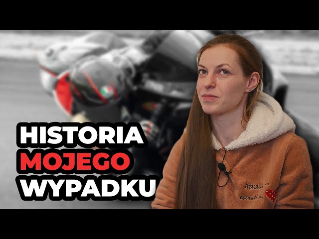Wypadek motocyklowy na torze Poznań - Justyna Wacławik