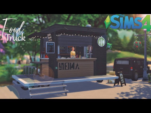Food Truck Idea 🌭 Home Chef Hustle | No CC | THE SIMS 4 | Stop Motion