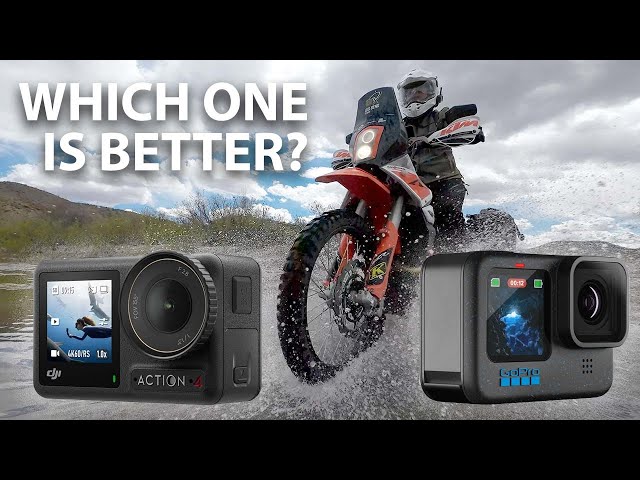 DJI Osmo Action 4 or GoPro Hero 12 - Best Motorcycle Action Camera?