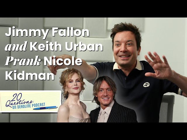 Jimmy Fallon and Keith Urban Prank Nicole Kidman