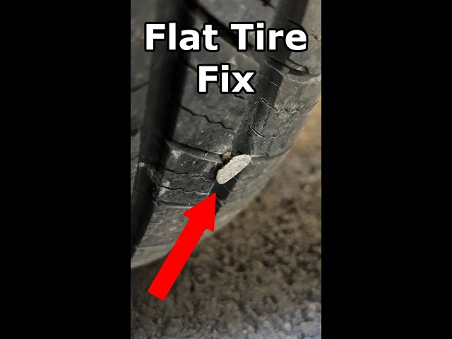 How to Plug a Flat Tire (easily)