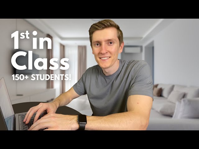 How I Ranked 1st as an Engineering Student - 7 Study Tips