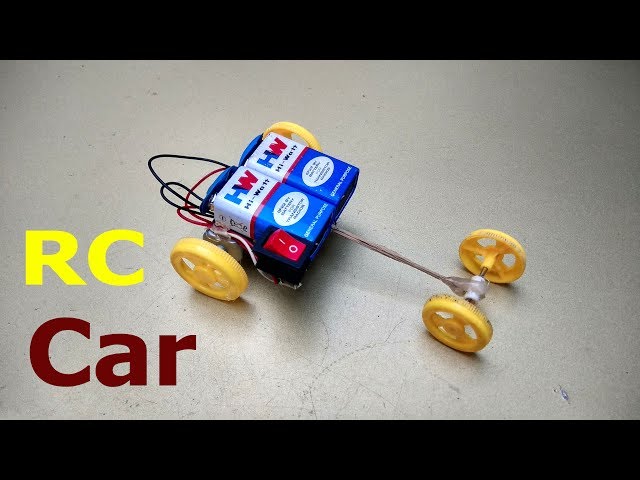 how to make remote control car at home