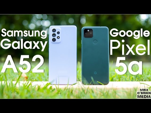 NEW PIXEL 5A vs GALAXY A52 (Tested & Compared!)