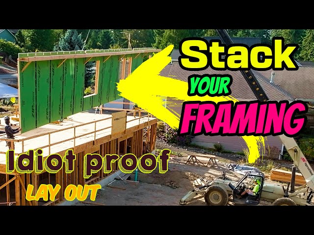 STACKING FOR FRAMING IS HARD!?| Lay Out FUNdamentals