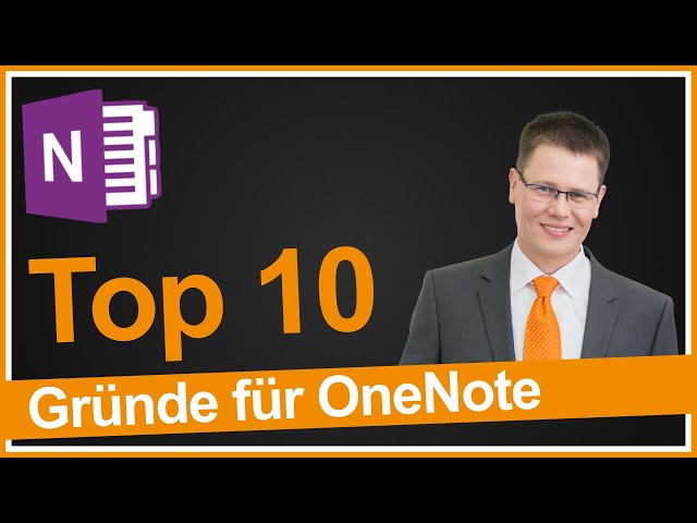Top 10 Gründe für OneNote