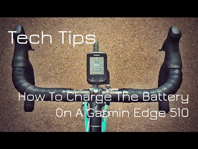 How to Charge The Battery On A Garmin Edge 510 Cycling Computer