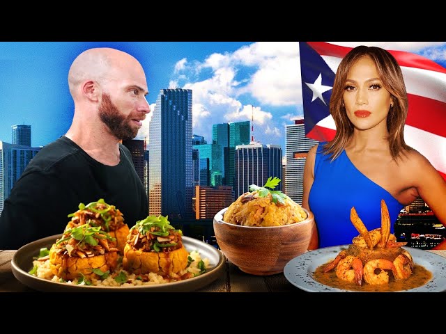 Miami's Best Puerto Rican Food!! Caribbean Mofongo Battle!!