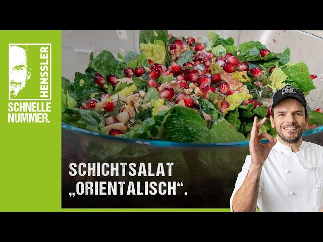 Schnelles Schichtsalat "Orientalisch" Rezept von Steffen Henssler