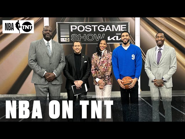 Jayson Tatum Pulls Up To Studio J With The Tuesday Crew ☘️ | NBA on TNT