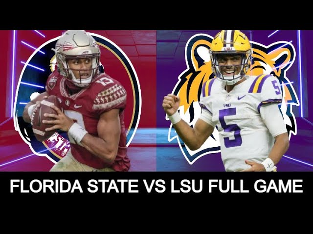 Florida State vs LSU Full Game | 2023 Full College Football Games |