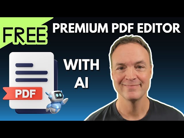 How to use the Best FREE Premium PDF Editor