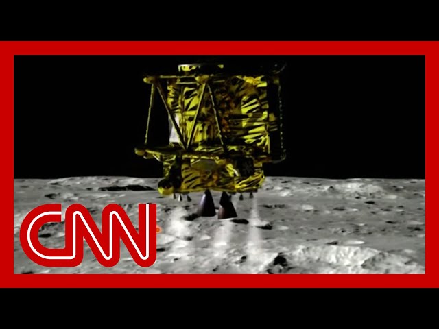 Japan’s lunar lander reaches the moon but is rapidly losing power