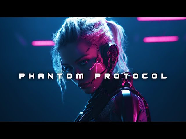 Darksynth / Cyberpunk Mix - Phantom Protocol // Dark Synthwave Dark Industrial Electro Music