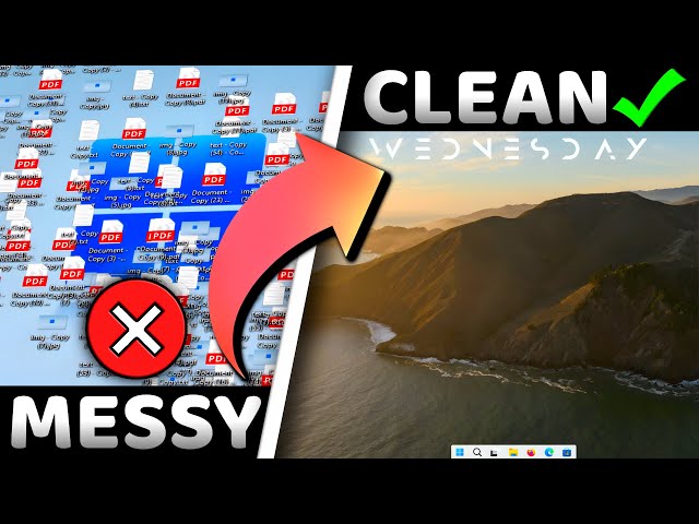 Make Your Desktop Look CLEAN! 🖥️ | Windows 10/11