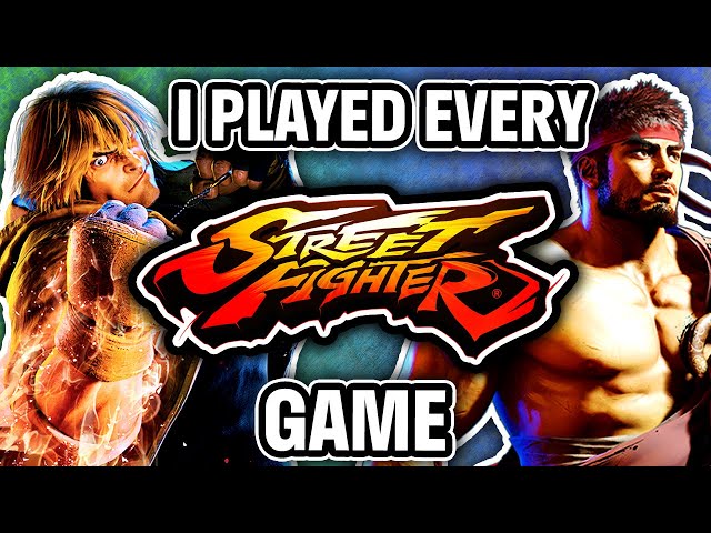 I Played EVERY Street Fighter Game In 2023 (Part 2)