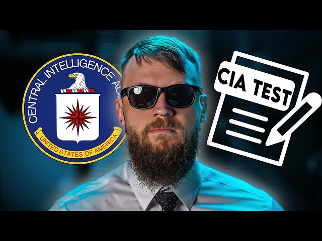 I took the CIA test.